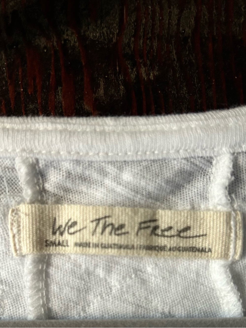 Free People We The Free White Sunny Days Ahead, New With Tags, Size Small - Picture 2 of 8